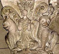 Cochons lèchant les pieds de Daniel